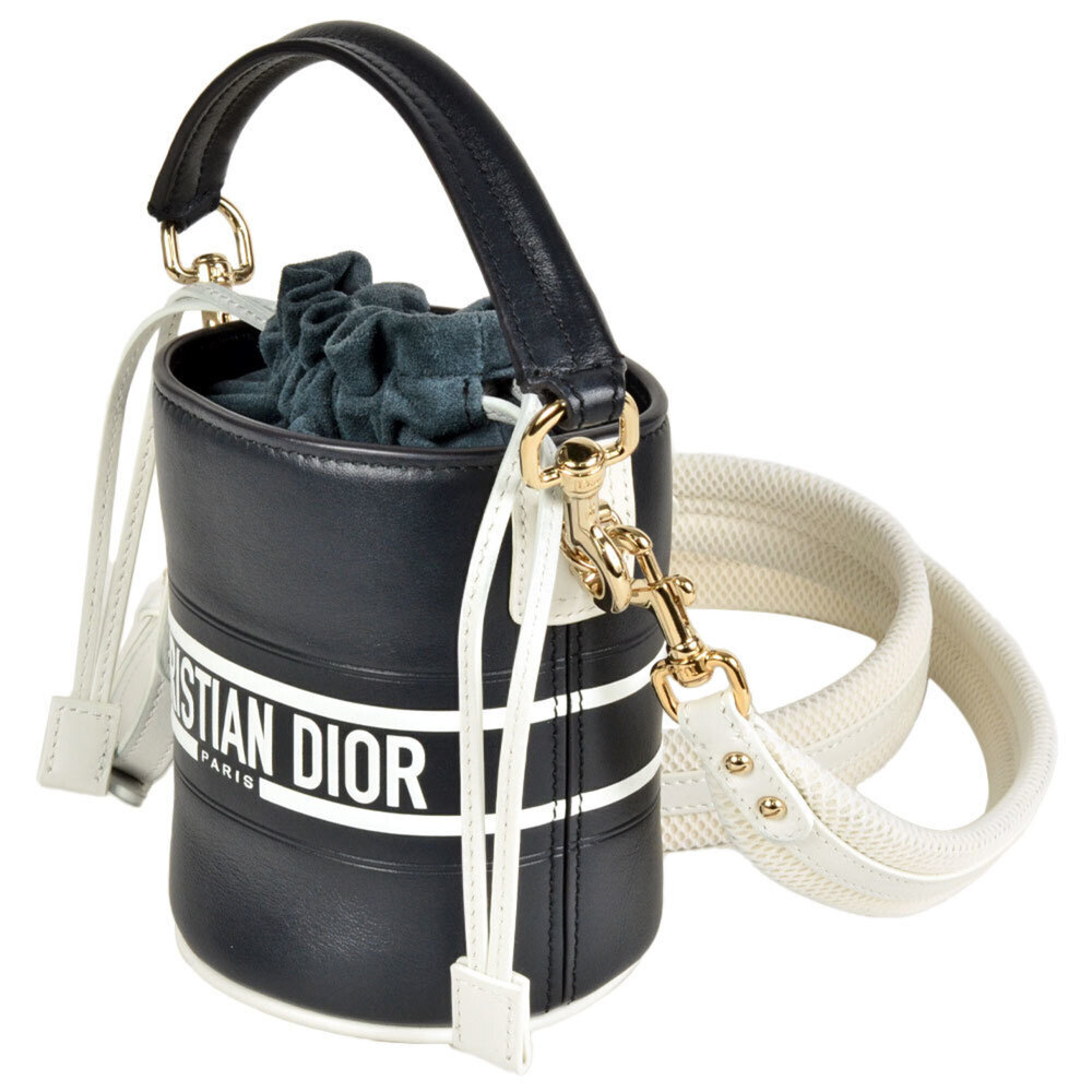 CHRISTIAN DIOR Black Leather Shoulder Bag - Picture 2 of 8